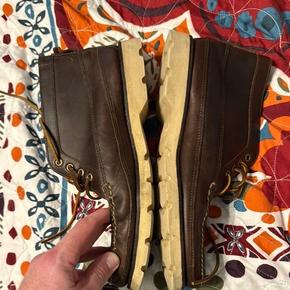 Men's 11.5 Sperry “Made in Maine” Horween leather topsider chukka boots - Picture 7 of 8